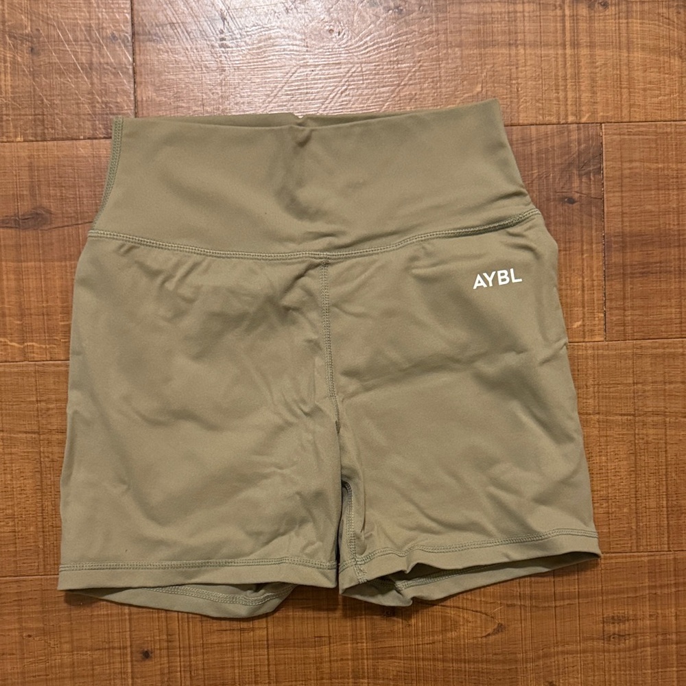 AYBL Women's Sage Green Bike Shorts